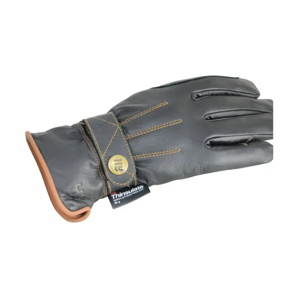 Hy Equestrian Thinsulate™ Leather Winter Riding Gloves