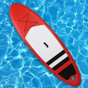 Inflatable Stand Up Paddle Board W SUP Accessories & Backpack Leash Double Action Hand Pump Repair Kit