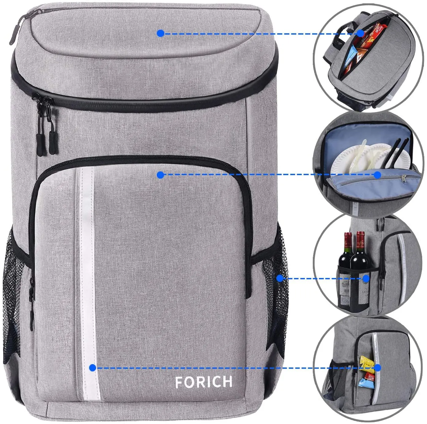 Insulated Leakproof Backpack Cooler