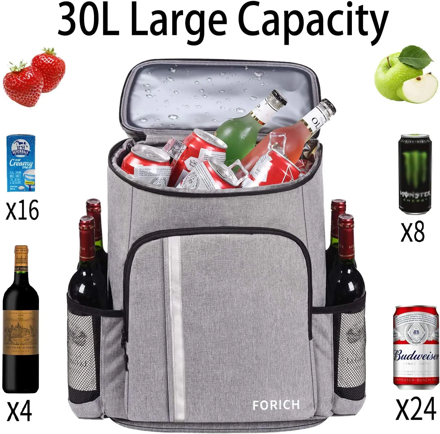 Insulated Leakproof Backpack Cooler