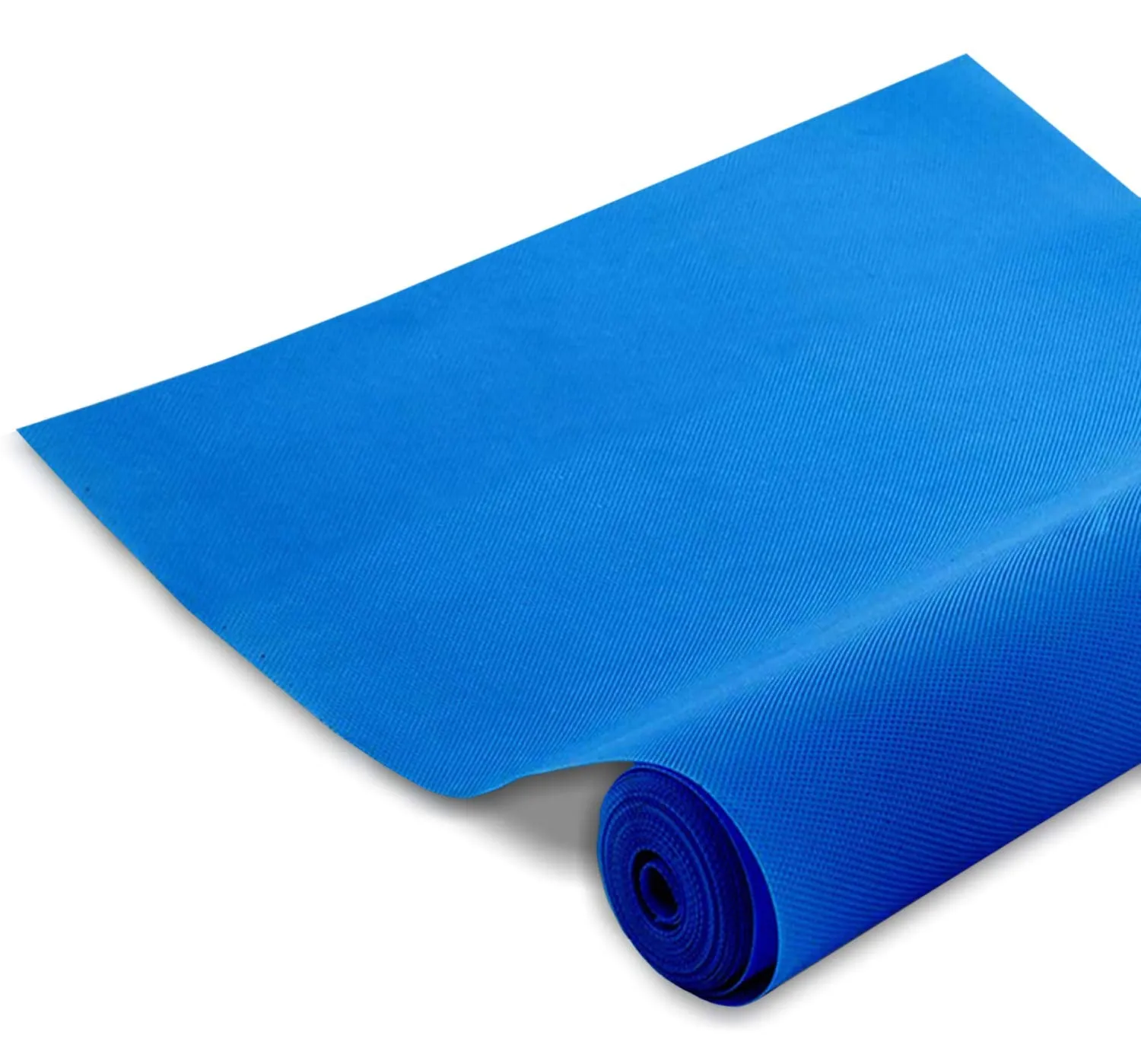 Kuber Industries Duty Diamond/Dots Shelf Liners, Non-Slip Drawer Liner Cabinet Pad Refrigerator Mat No Odor for Home and Kitchen-45X150 cm (1.5 Mtr,Blue)-KUBMART11703