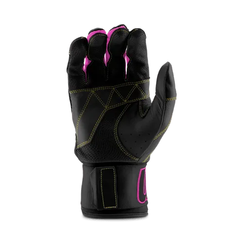 Marucci Blacksmith Full Wrap Batting Gloves - MBG2BKSM
