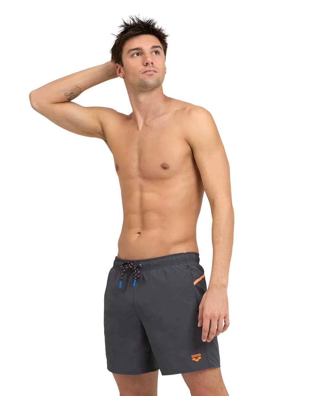 Men's arena PRO_FILE beach boxer - Asphalt