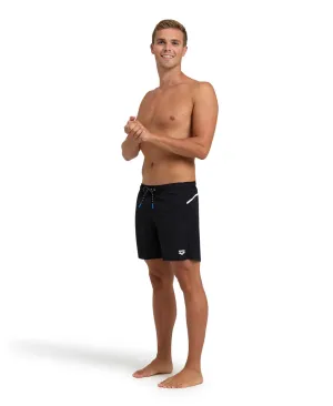 Men's arena Pro_File Beach Boxer - Black-white