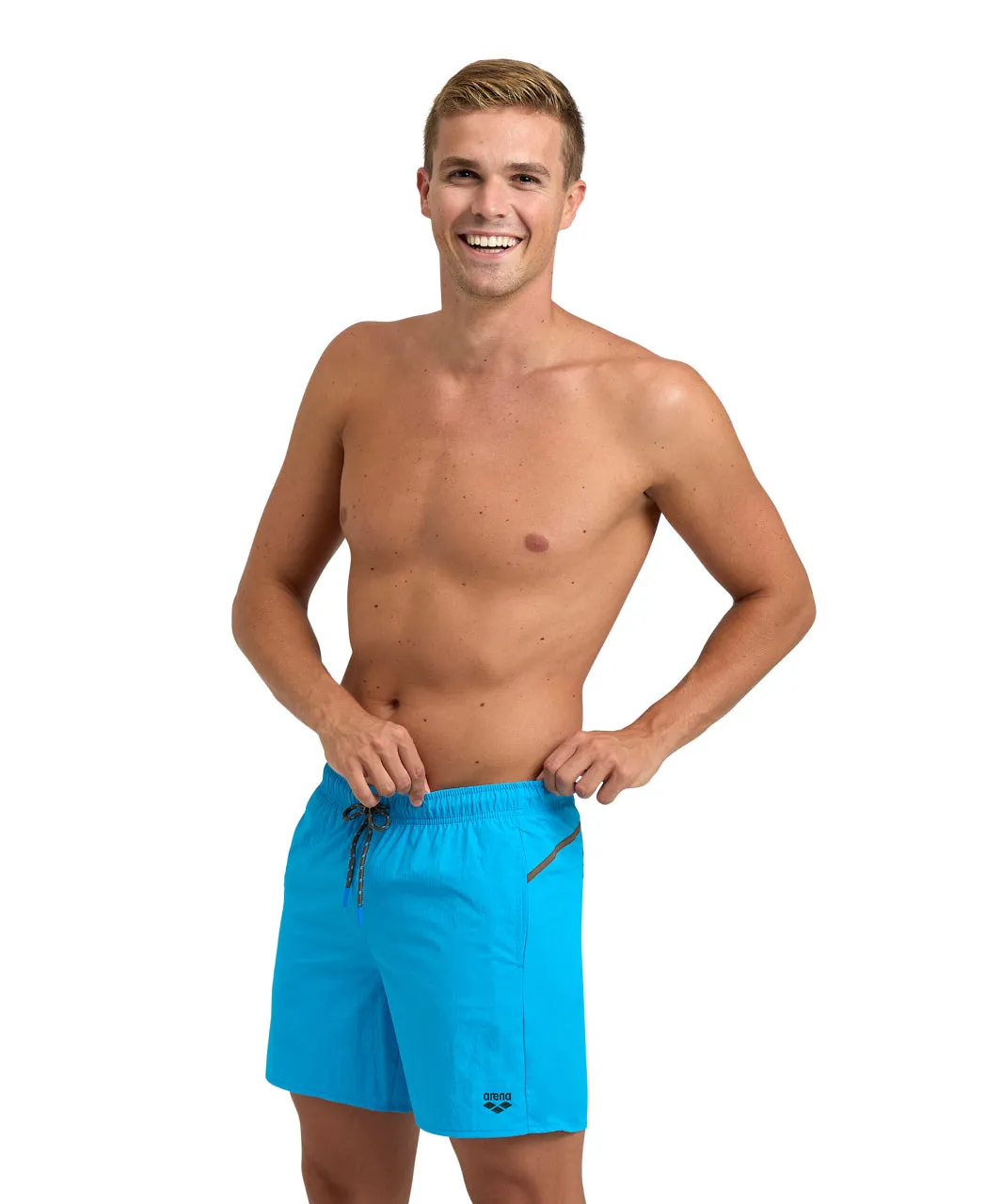 Men's arena PRO_FILE beach boxer - Turquoise