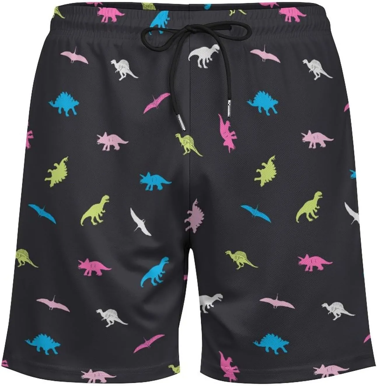 Men's Quick-Dry Swimming Trunks 7 Inch with Compression Liner 2 in 1 Beach Swim Board Shorts with Pockets
