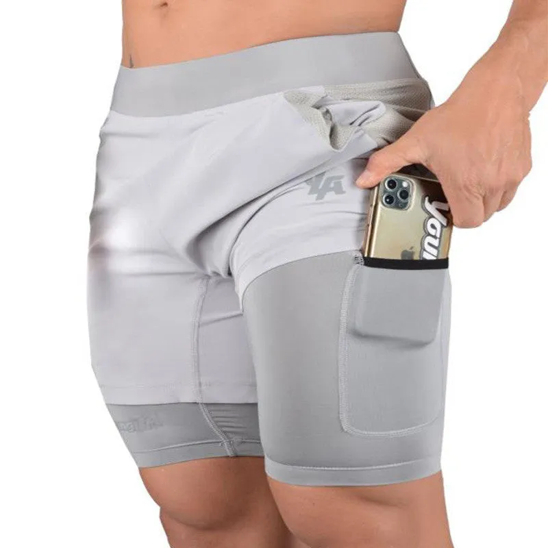 Men's Solid Color Trendy Shorts - GlamzLife
