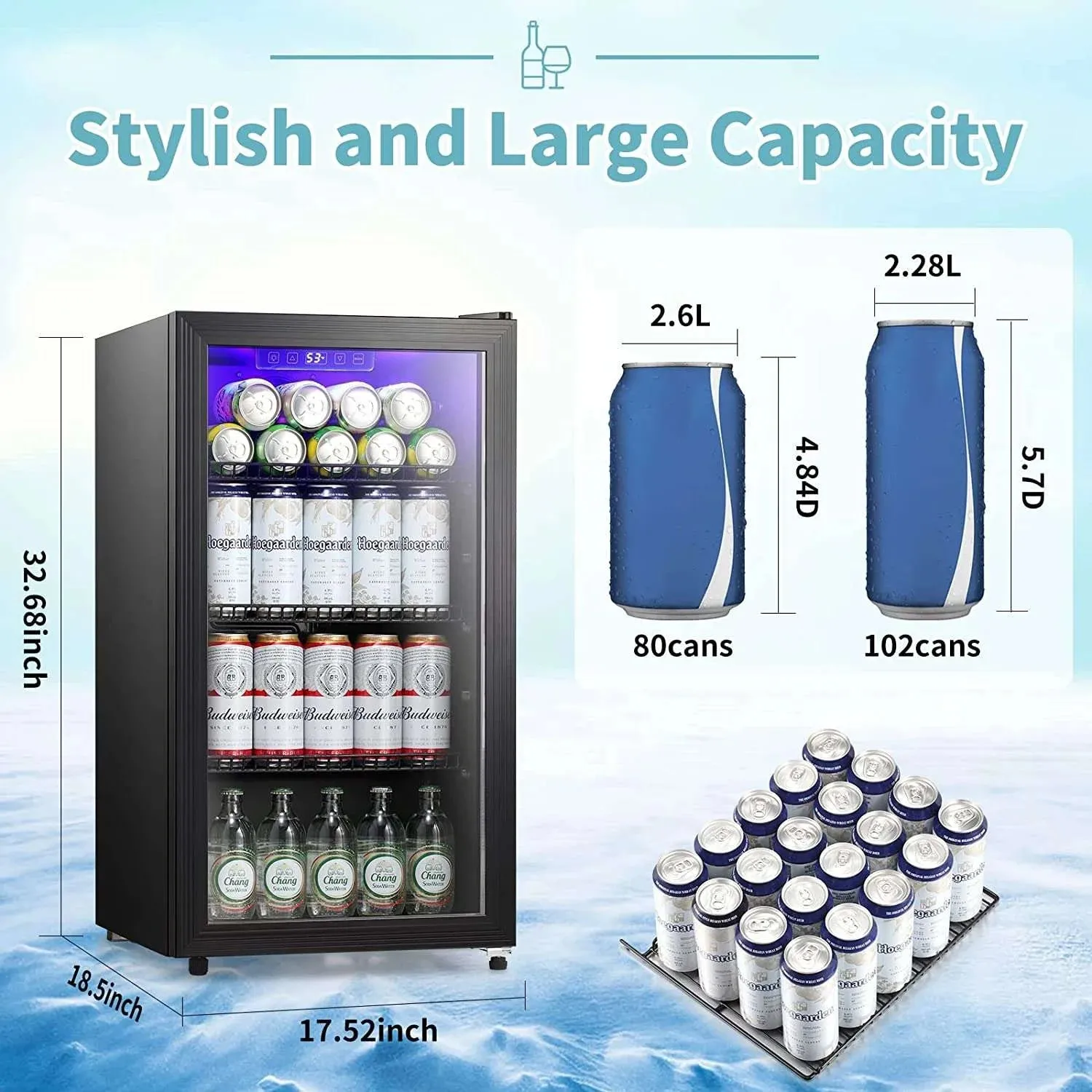 Mini Wine Champagne Cooler for Home Bar