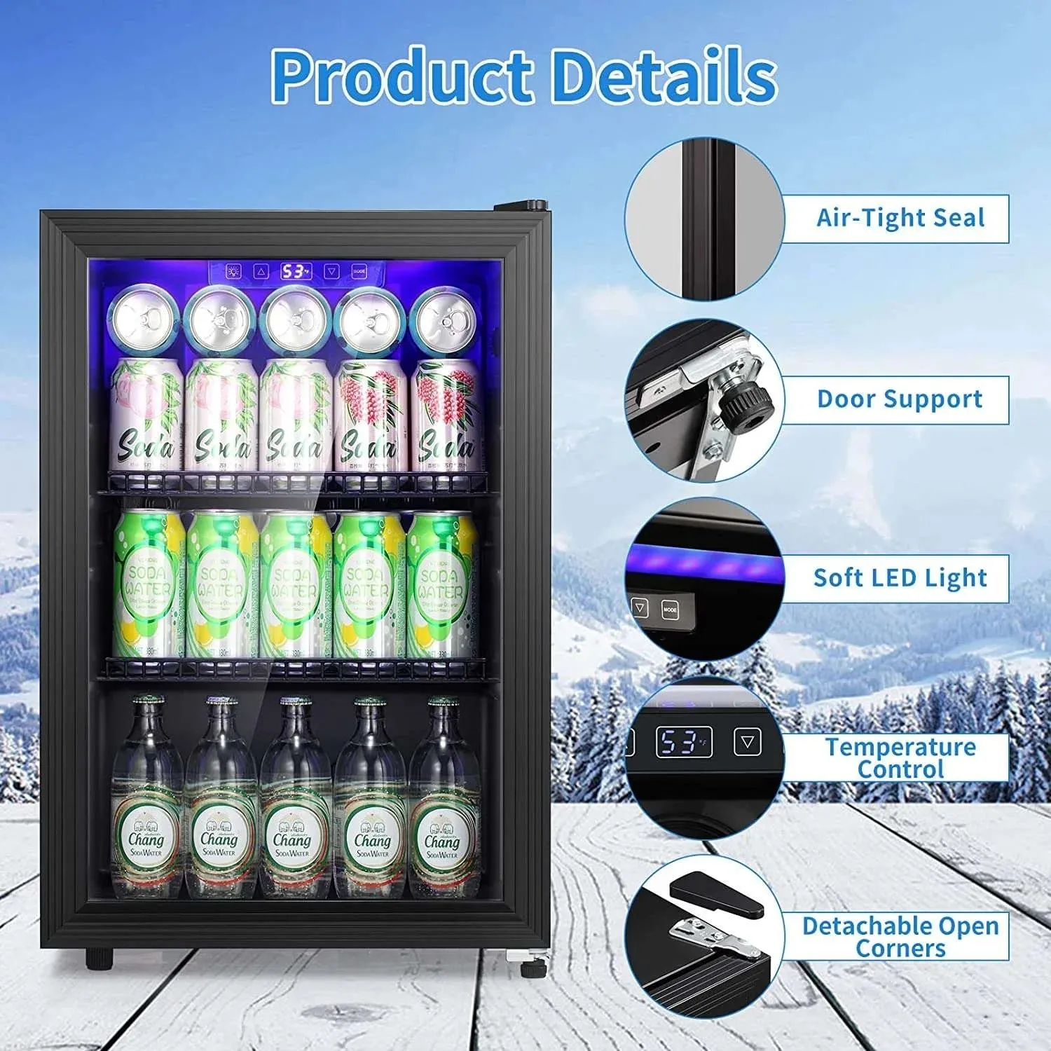 Mini Wine Champagne Cooler for Home Bar