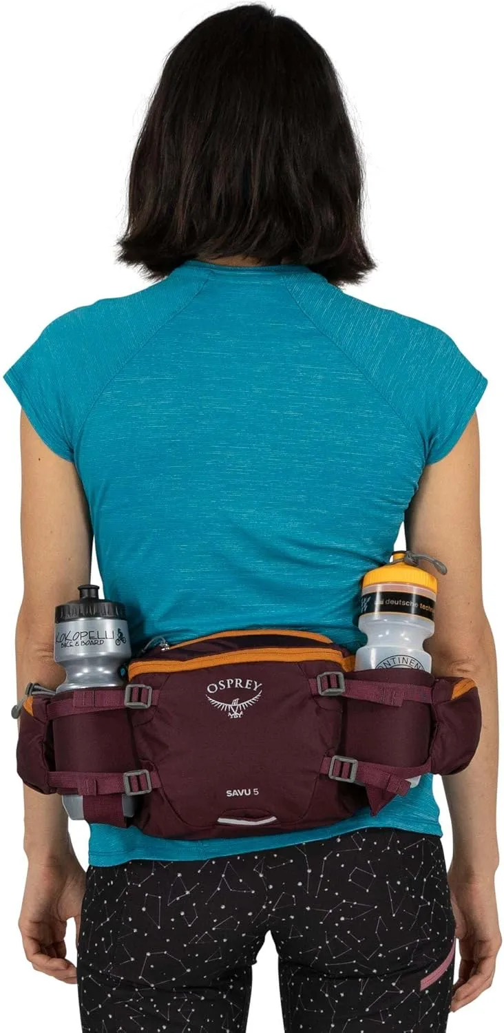 Osprey Savu 5L Unisex Biking Waist Pack, Black