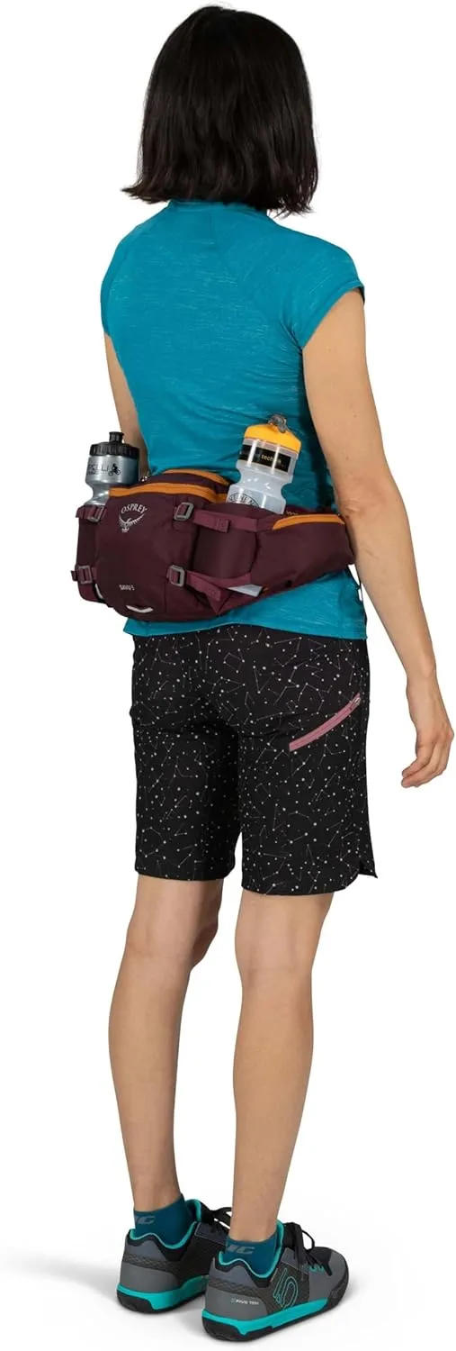 Osprey Savu 5L Unisex Biking Waist Pack, Black
