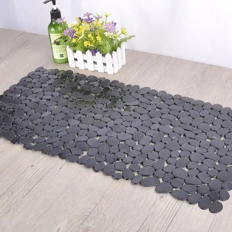 Rubber Stone Bath Mat – Non-Slip Anti-Slip Bathtub Mat for Safety & Comfort in the Shower