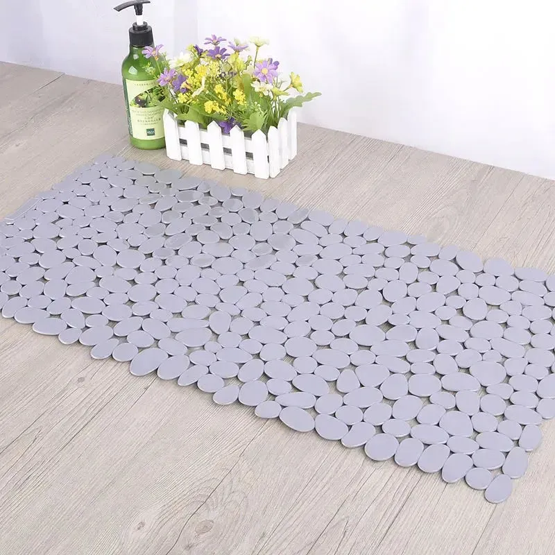 Rubber Stone Bath Mat – Non-Slip Anti-Slip Bathtub Mat for Safety & Comfort in the Shower