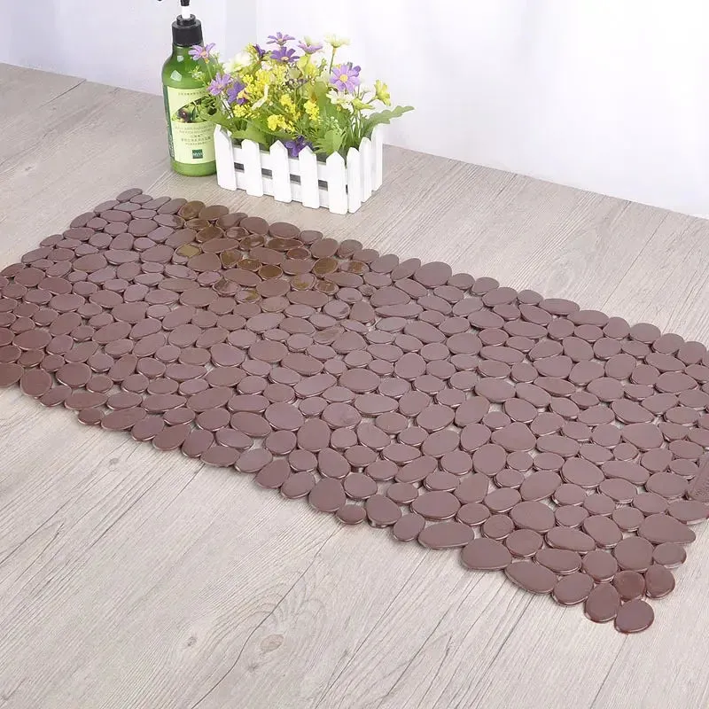 Rubber Stone Bath Mat – Non-Slip Anti-Slip Bathtub Mat for Safety & Comfort in the Shower