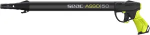 Seac Asso S/R, Pneumatic Speargun with Regulator, Anti Stress Rubber Handle. Made in Italy