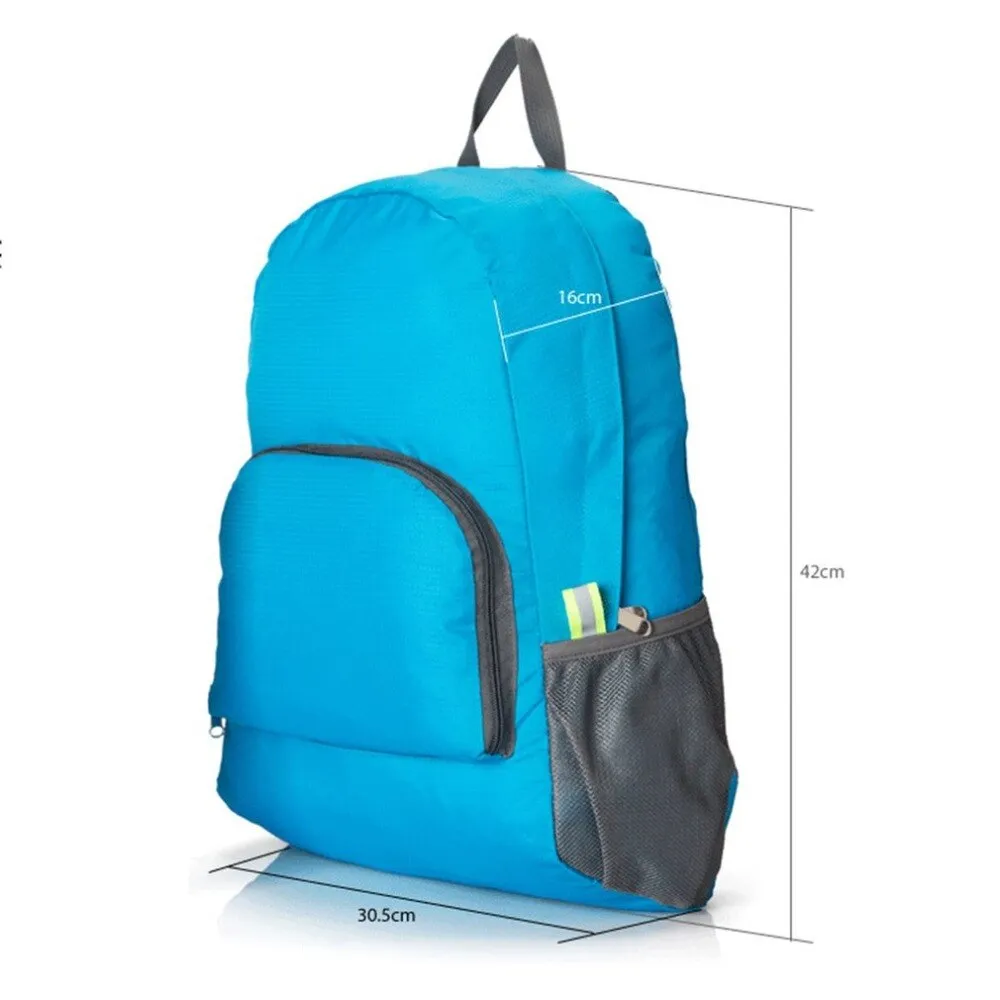 Sidiou Group Hiking Bag Lightweight Foldable Waterproof Nylon Casual Backpack Travel Outdoor Sports