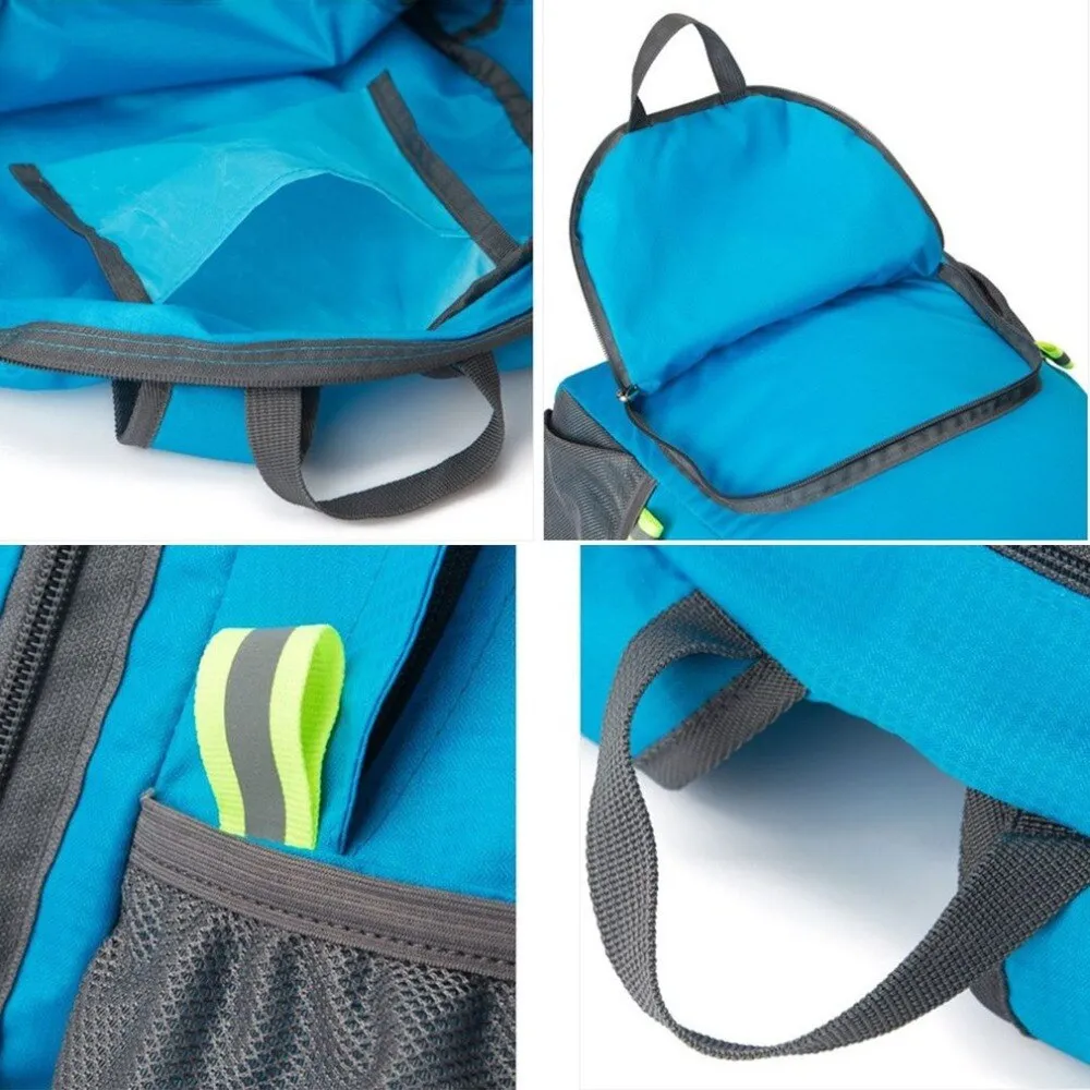 Sidiou Group Hiking Bag Lightweight Foldable Waterproof Nylon Casual Backpack Travel Outdoor Sports