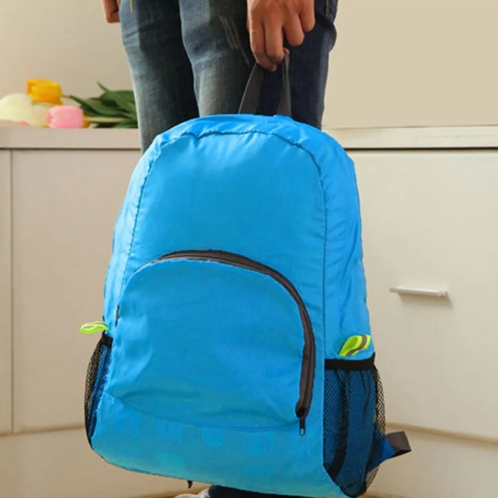Sidiou Group Hiking Bag Lightweight Foldable Waterproof Nylon Casual Backpack Travel Outdoor Sports