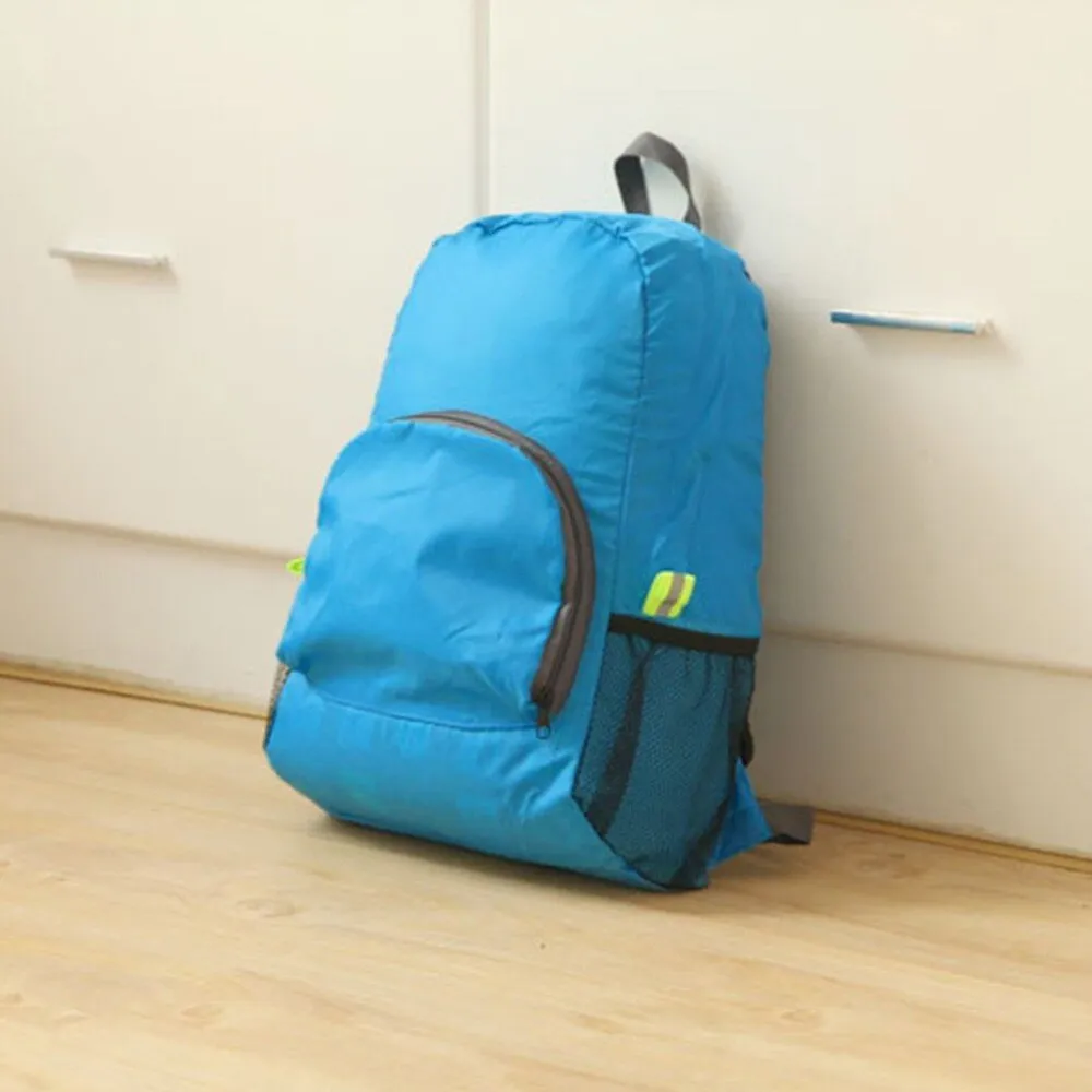 Sidiou Group Hiking Bag Lightweight Foldable Waterproof Nylon Casual Backpack Travel Outdoor Sports