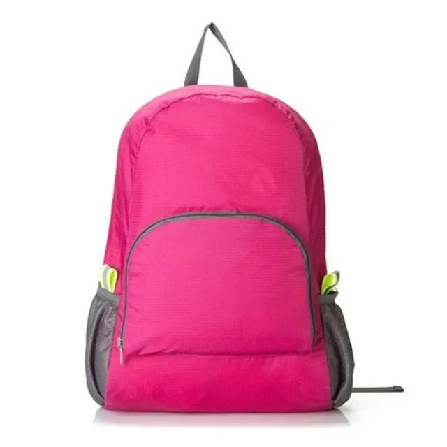 Sidiou Group Hiking Bag Lightweight Foldable Waterproof Nylon Casual Backpack Travel Outdoor Sports