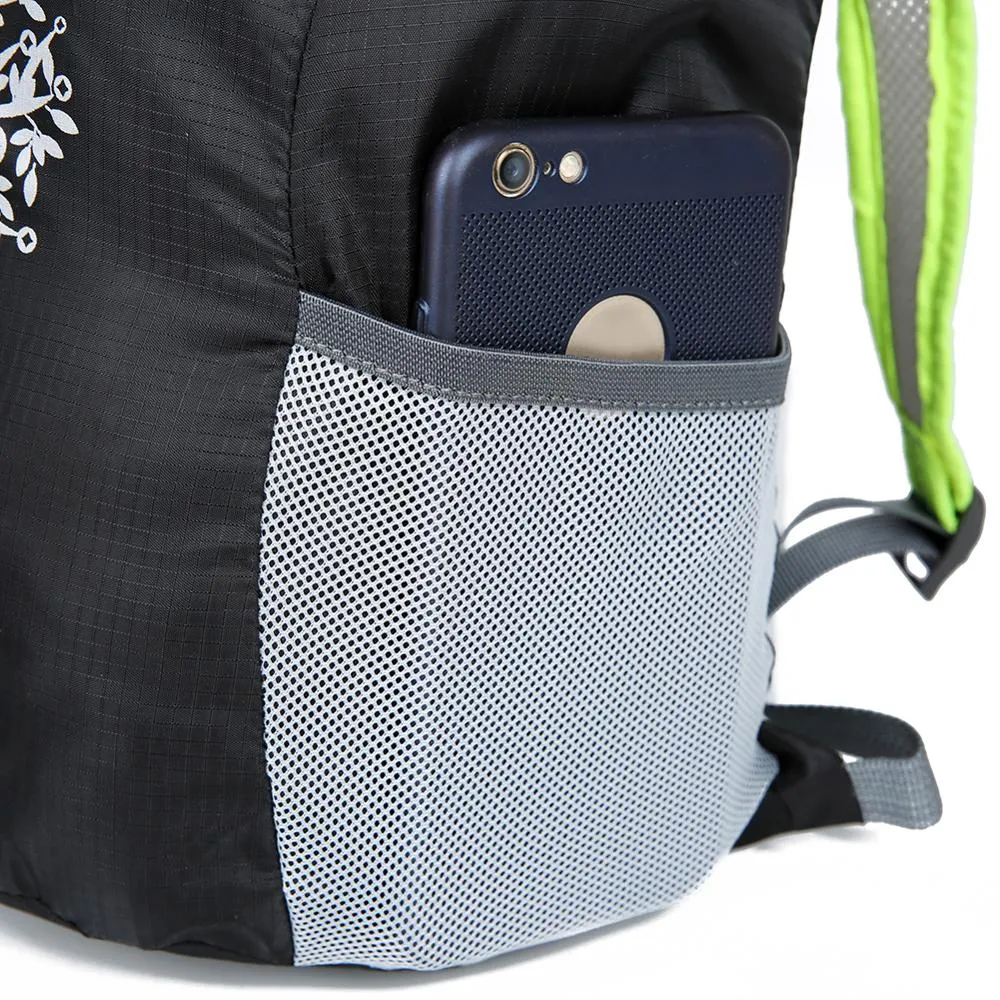 Sidiou Group Outdoor Folding Backpack Travel Waterproof Ultralight Multifunction Portable  Bag