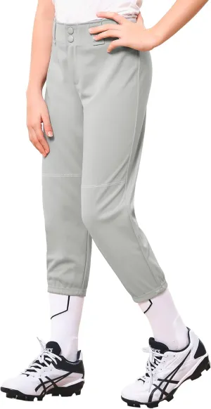 Stelle Girls' Softball Pants Youth Kids Baseball Pants Fastpitch Pants with Pockets Boys Tee Ball