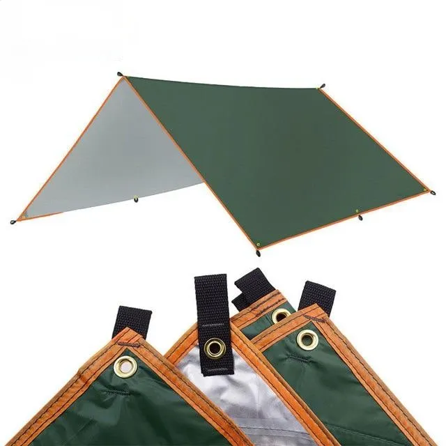 Ultralight Waterproof Sun Shelter Tarp Tent Shade - Outdoor Camping, Garden Canopy, Hammock Fly, Beach Use