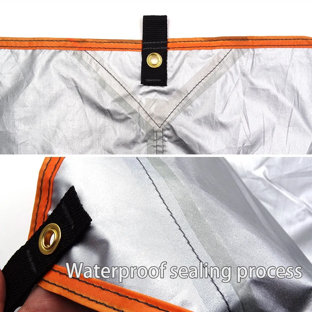 Ultralight Waterproof Sun Shelter Tarp Tent Shade - Outdoor Camping, Garden Canopy, Hammock Fly, Beach Use