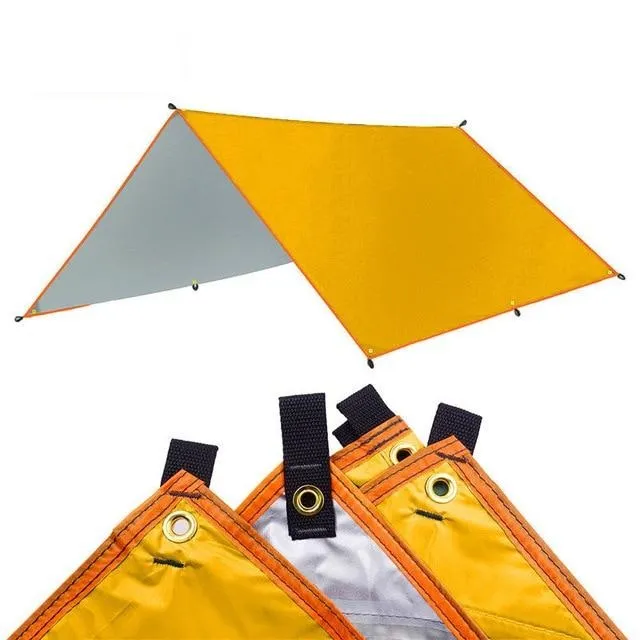 Ultralight Waterproof Sun Shelter Tarp Tent Shade - Outdoor Camping, Garden Canopy, Hammock Fly, Beach Use