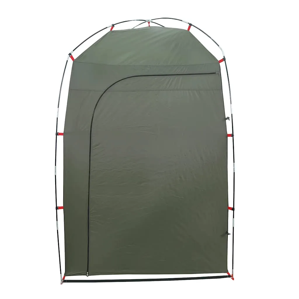vidaXL Shower Tent Olive Green Waterproof