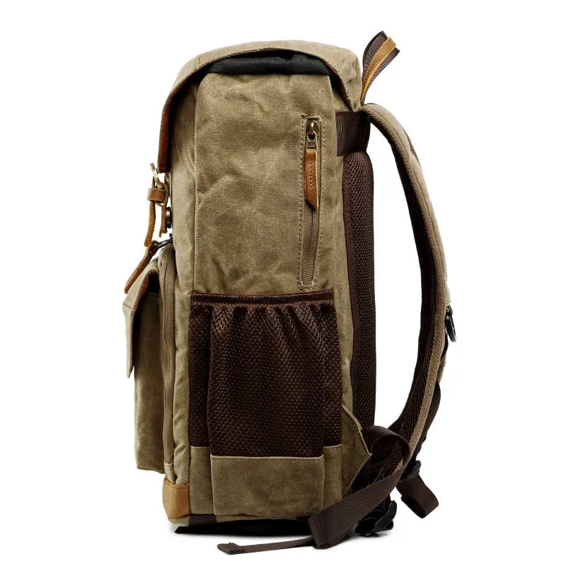 Vintage Waterproof Photography Backpack